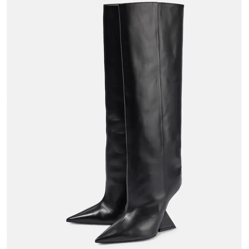 Fashion Pointed Shaped High